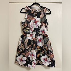 Short floral dress